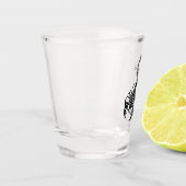 Scorpio Zodiac Glass Shot Glas (Links)