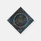 Scorpio Zodiac Gold Abalone op constellatie Servetten (Hoek)