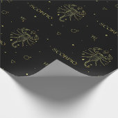 Scorpio zodiac horoscoopstertekengradiënt cadeaupapier (Hoek)