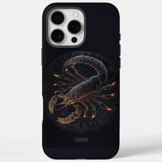 Scorpio Zodiac Horoscope Case-Mate iPhone Case (Achterkant)