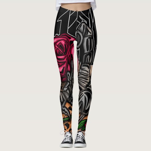 Scorpio - Zodiac Leggings (Voorkant)
