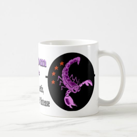Scorpio Zodiac Moederdag Coffee Mok (Rechts)