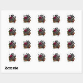 Scorpio - Zodiac  Ronde Sticker (Vel)