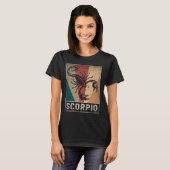 Scorpio Zodiac Scorpio Birthday T-shirt (Voorkant volledig)