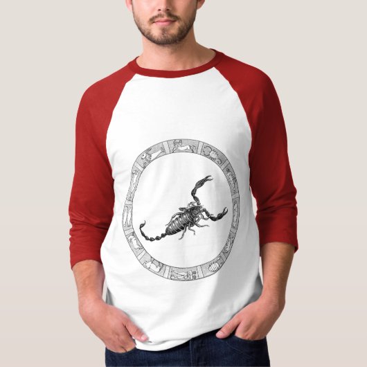 Scorpio Zodiac Shirt (Voorkant)