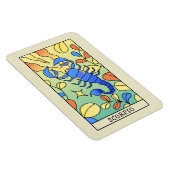 Scorpio Zodiac Sign Abstract Art  Magneet (Rechterzijde)