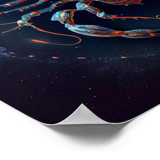 Scorpio Zodiac Sign - AI Poster (Hoek)