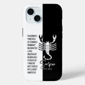 Scorpio Zodiac Sign Case-Mate iPhone Case (Achterkant)