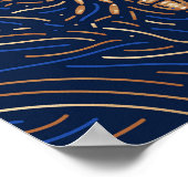 Scorpio Zodiac Sign | Digitale Zodiac-afdrukken Poster (Hoek)