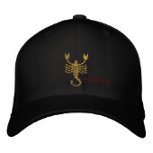 Scorpio Zodiac Sign. Embroized 23-nov. 21 Pet (Voorkant)