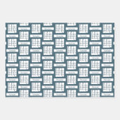 Scorpio Zodiac Sign Fun Quote Blue Text Birthday Inpakpapier Vel (Voorkant 2)