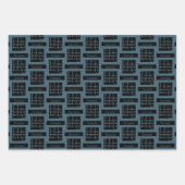 Scorpio Zodiac Sign Fun Quote Blue Text Birthday Inpakpapier Vel (Voorkant)