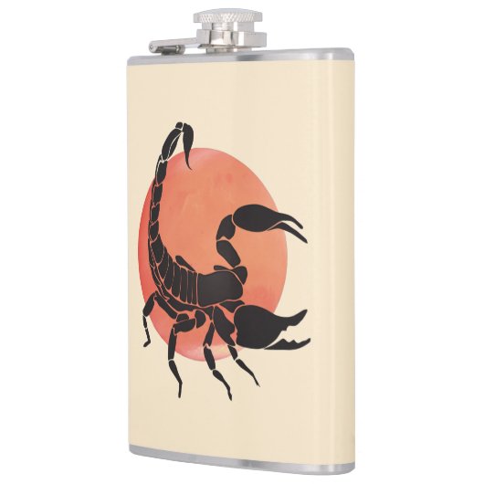 Scorpio Zodiac Sign Heupfles (Links)