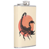 Scorpio Zodiac Sign Heupfles (Rechts)