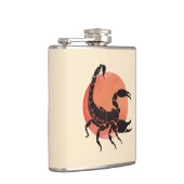 Scorpio Zodiac Sign Heupfles (Rechts)