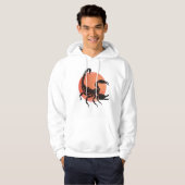 Scorpio Zodiac Sign Hoodie (Voorkant volledig)
