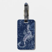 Scorpio Zodiac Sign  Illustratie Bagagelabel (Achterkant verticaal)