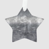 Scorpio Zodiac Sign in Distress Steel Decor Ornament (achterkant)