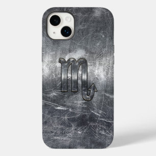 Scorpio Zodiac Sign in Grunge Distsed Style Case-Mate iPhone 14 Plus Hoesje