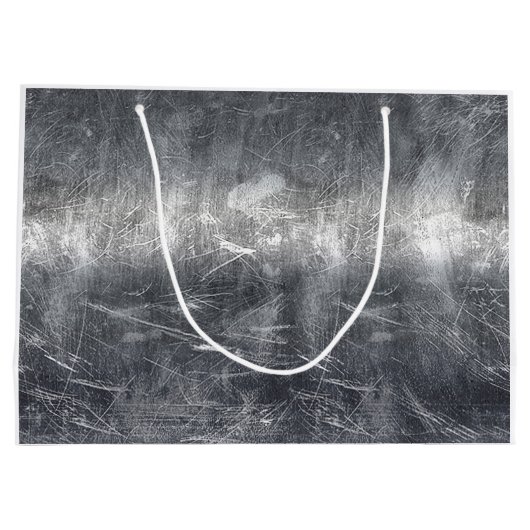 Scorpio Zodiac Sign in Grunge Distsed Style Large Cadeautasje (Achterkant)