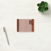 Scorpio Zodiac Sign in Mahogany Brown Style Post-it® Notes (Kantoor)