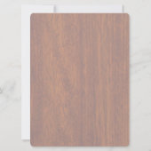 Scorpio Zodiac Sign in Mahogany Style (Achterkant)