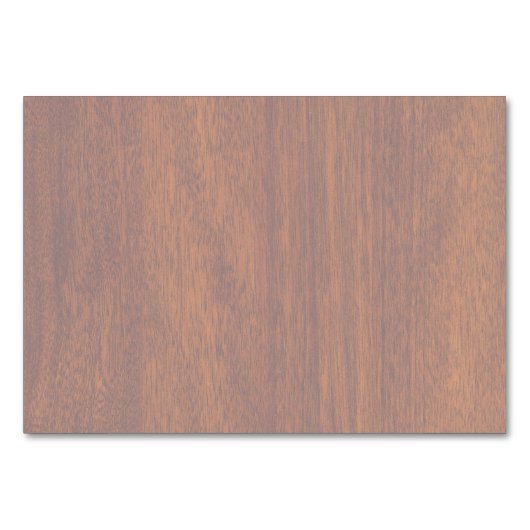 Scorpio Zodiac Sign in Mahogany Style Kaart (Achterkant)