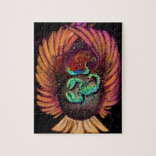 Scorpio Zodiac Sign Jigsee Puzzle Legpuzzel