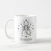 Scorpio Zodiac Sign Koffiemok (Links)