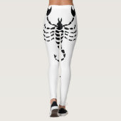 Scorpio Zodiac Sign Leggings (Achterkant)