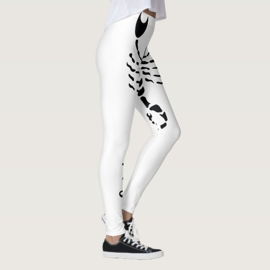 Scorpio Zodiac Sign Leggings (Rechts)