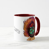 Scorpio Zodiac Sign Mok (Voorkant rechts)