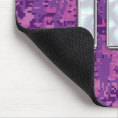 Scorpio Zodiac Sign on Pink Fuchsia Digital Camo Muismat (Hoek)