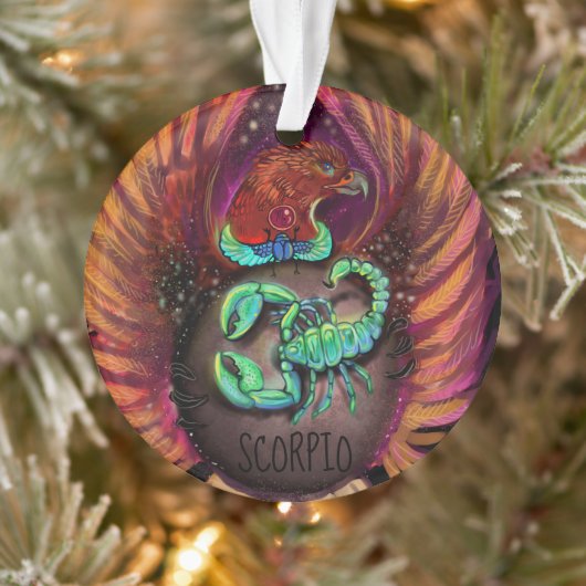 Scorpio Zodiac Sign Ornament (Boom)