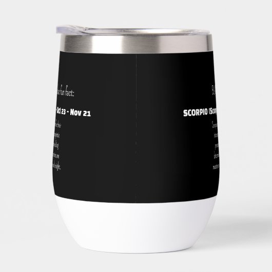 SCORPIO Zodiac Sign Personality Traits (Rechts)