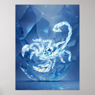 Scorpio Zodiac Sign Poster