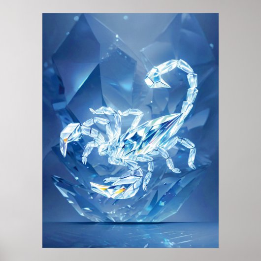 Scorpio Zodiac Sign Poster (Voorkant)