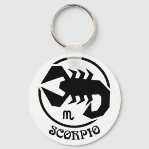 Scorpio Zodiac Sign Sleutelhanger