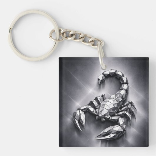 scorpio zodiac sign sleutelhanger (Voorkant)