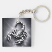 scorpio zodiac sign sleutelhanger (Achterkant)