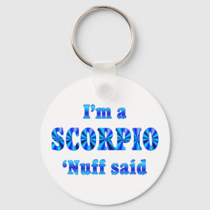 Scorpio Zodiac Sign Sleutelhanger