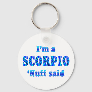 Scorpio Zodiac Sign Sleutelhanger