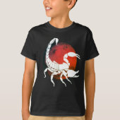 Scorpio Zodiac Sign T-shirt (Voorkant)