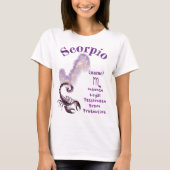 Scorpio Zodiac Sign T-Shirt *1 (Voorkant)