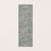 Scorpio Zodiac Sign Woodland Digital Camo Mini Visitekaartjes (Achterkant)