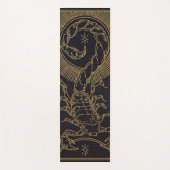 Scorpio Zodiac Sign Yoga Mat (Voorkant)