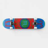 Scorpio Zodiac Skateboard (Horizontaal)