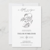 Scorpio Zodiac Star Sign Astrology Baby shower Kaart (Voorkant)