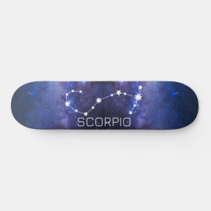 Scorpio Zodiac Star Sign Skateboard
