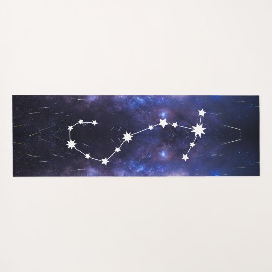 Scorpio Zodiac Star Sign Yoga Mat (Achterkant (horizontaal))